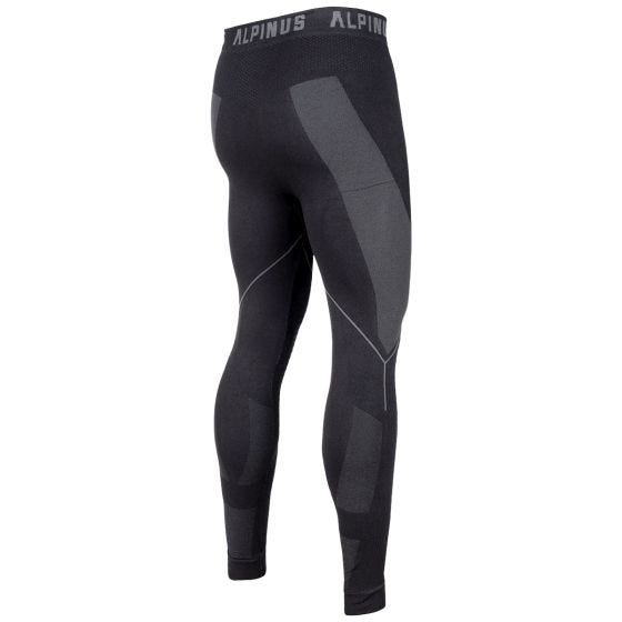 Alpinus Men Tactical Base Layer Leggings Black-Grey