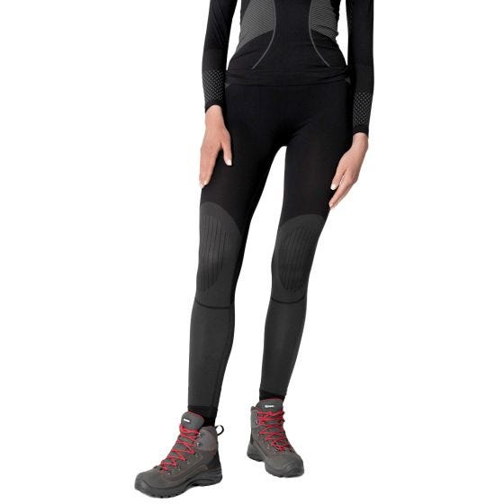 Alpinus Women Active Base Layer Leggings Black-Grey