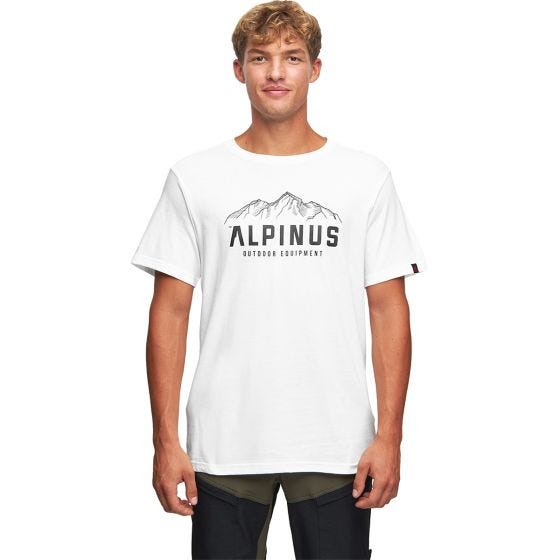 Alpinus Men's Mountains Active T-Shirt White