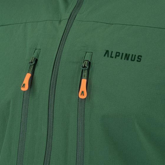 Alpinus Men's Pourri Tactical Soft Shell Jacket Green