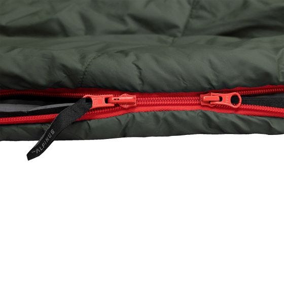 Alpinus Primalight 1000 (Left) Sleeping Bag Green