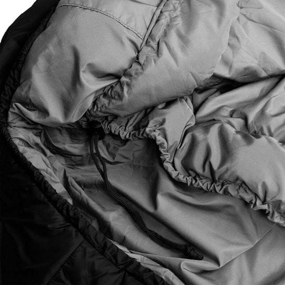 Alpinus Survival 1100 (Left) Sleeping Bag Black