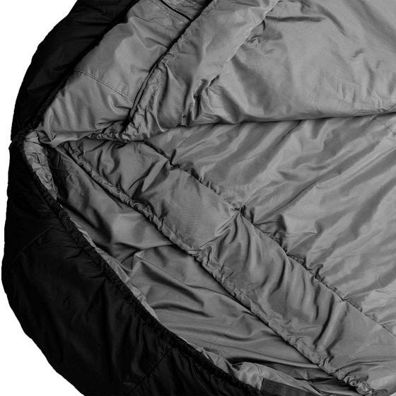Alpinus Survival 1100 (Left) Sleeping Bag Black