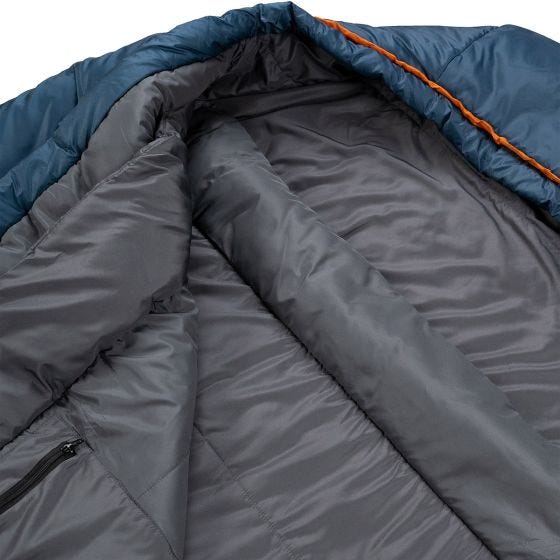 Alpinus Ultralight 1000 (Right) Sleeping Bag Blue
