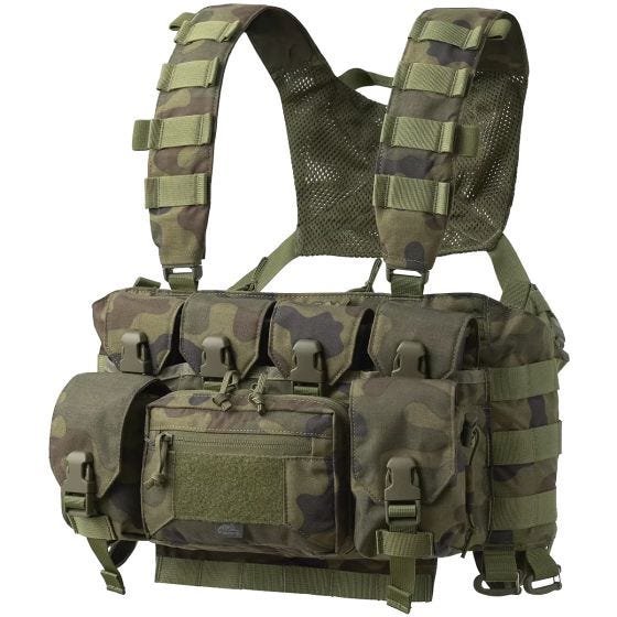 Helikon Guardian Recce Chest Rig PL Woodland