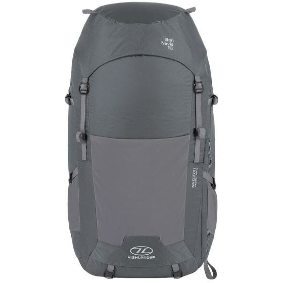 Highlander Men's Ben Nevis Rucksack 52L Grey