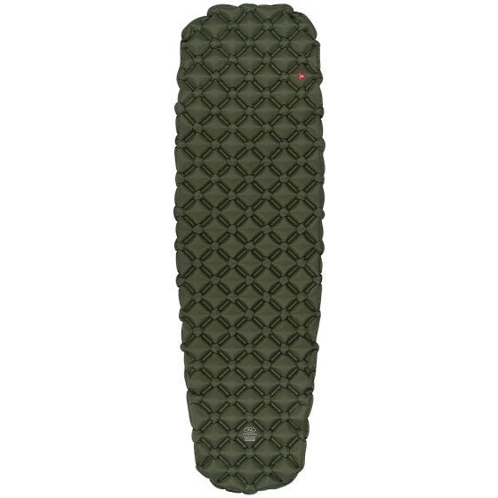 Highlander Nap-Pak Primaloft Inflatable Sleeping Mat Olive