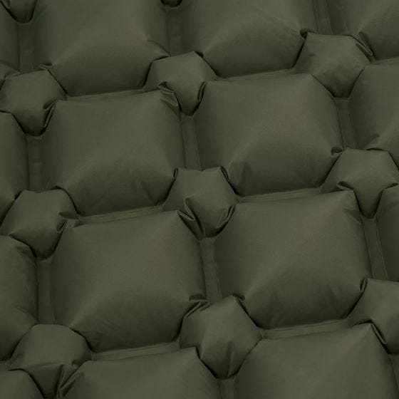Highlander Nap-Pak Primaloft Inflatable Sleeping Mat Olive