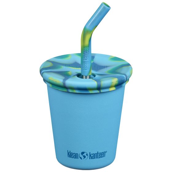 Klean Kanteen Kid's Cup 295ml w/Straw Lid Hawaiian Ocean