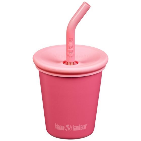 Klean Kanteen Kid's Cup 295ml w/Straw Lid Rouge Red