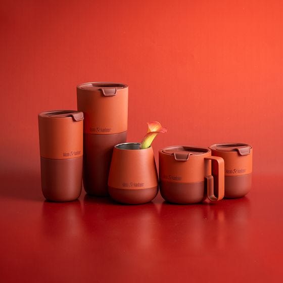 Klean Kanteen Rise 280ml Lowball Tumbler w/Flip Lid Autumn Glaze