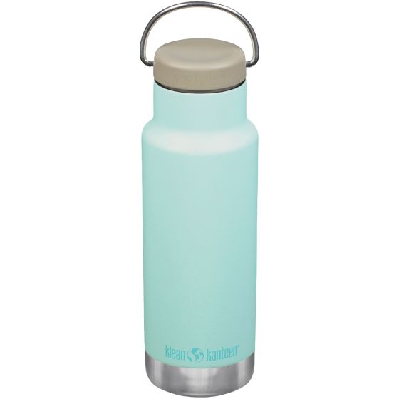 Klean Kanteen 355ml Classic Vacuum Insulated Bottle Loop Cap Blue Tint