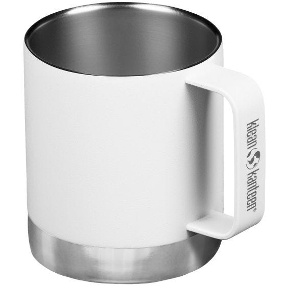 Klean Kanteen 355ml Insulated Camp Mug w/Tumbler Lid Matte White