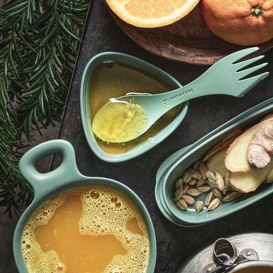 Light My Fire Spork Original Bio Musty Yellow