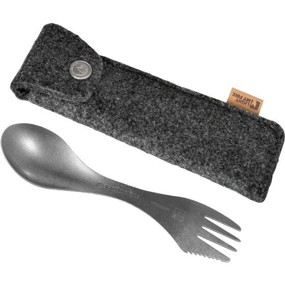 Light My Fire Titanium Spork Kit Grey