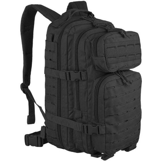 Mil-Tec US Assault Pack Small Laser Cut Black