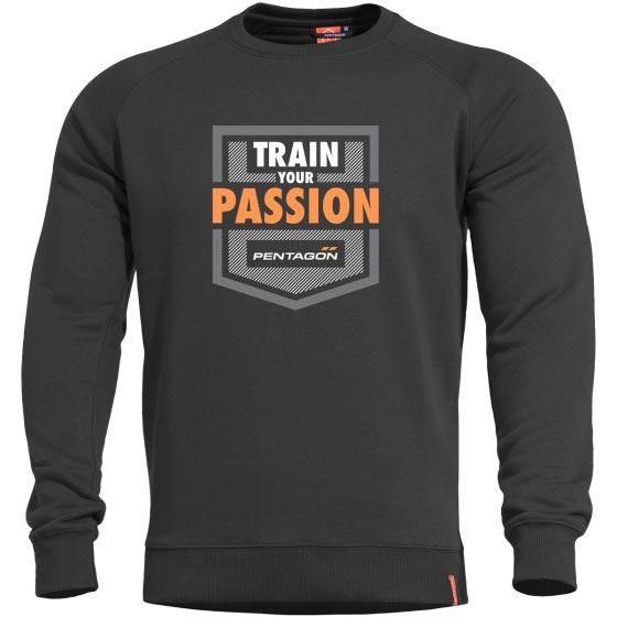 Pentagon Hawk Sweater Train your Passion Black