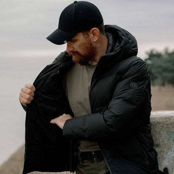 Pentagon Omega Down Jacket Cinder Grey