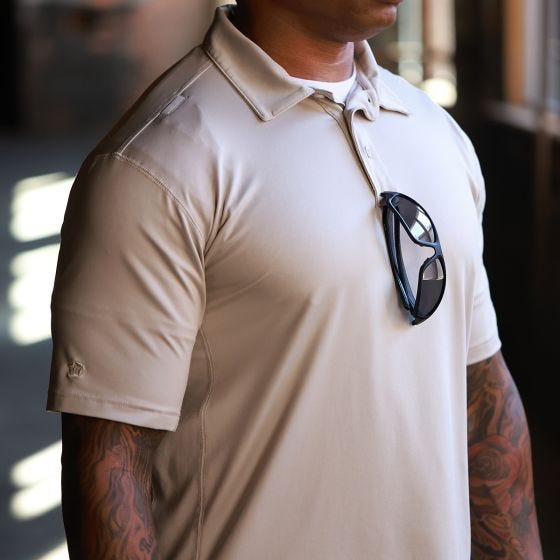 Propper EdgeTec Short Sleeve Polo Black