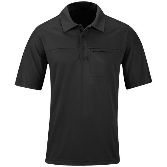 Propper Men's HLX Polo Short Sleeve Black