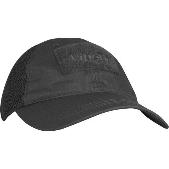 Viper Flexi-Fit Baseball Cap Black