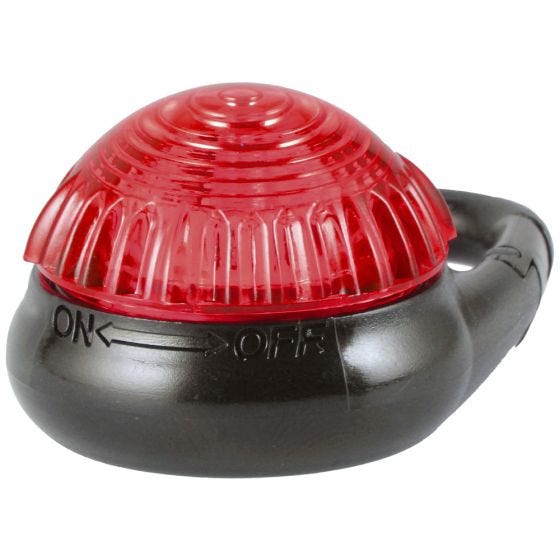 Adventure Lights Guardian Tag-It Clip-On Light Red
