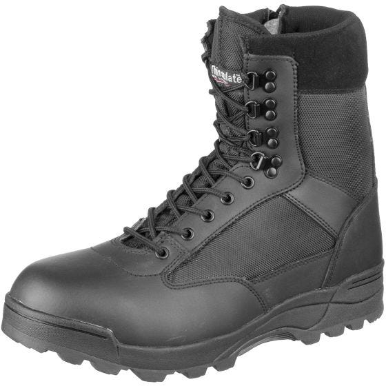 Brandit Tactical Side Zip Boots Black