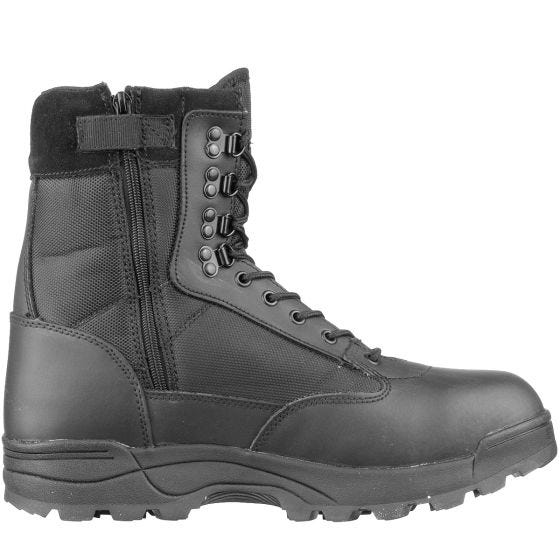 Brandit Tactical Side Zip Boots Black