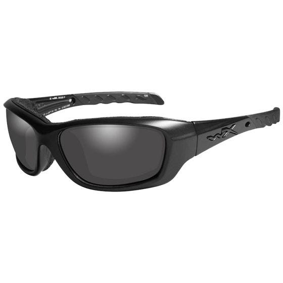 Wiley X WX Gravity Glasses - Smoke Gray Lens / Black Ops Matte Black Frame