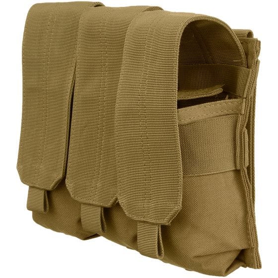 Condor Triple M4/M16 Magazine Pouch MOLLE Coyote Brown