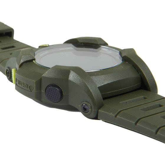 First Tactical Canyon Digital Compass Watch OD Green