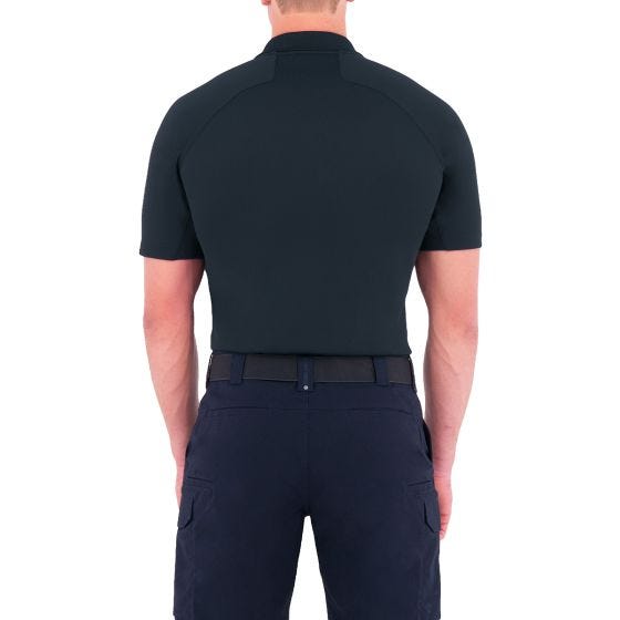 First Tactical Men's Performance Short Sleeve Polo Midnight Navy