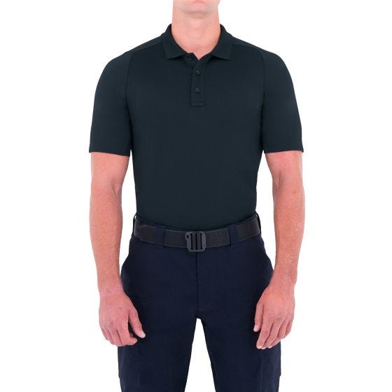 First Tactical Men's Performance Short Sleeve Polo Midnight Navy
