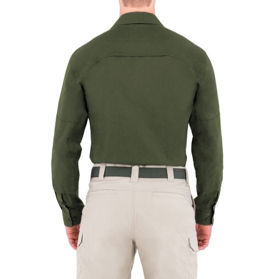 First Tactical Men's Specialist Long Sleeve BDU Shirt OD Green