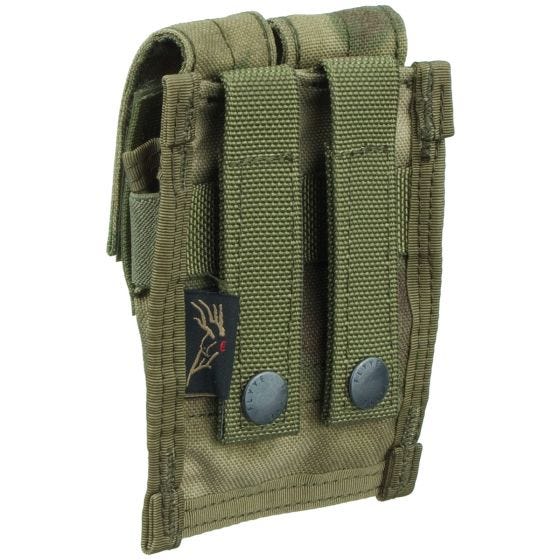 Flyye Double 9mm Magazine Pouch MOLLE A-TACS FG
