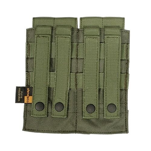 Flyye Double M4/M16 Magazine Pouch MOLLE Ranger Green