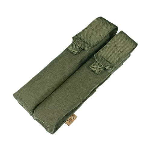 Flyye Double P90/UMP Magazine Pouch MOLLE Ranger Green