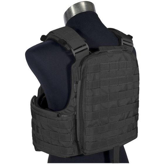 Flyye Field Compact Plate Carrier Black