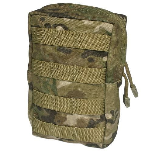Flyye Vertical Accessories Pouch MOLLE MultiCam