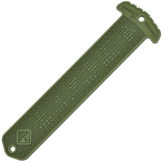 Hazard 4 Cheatstick #1 Ruler / Morse MOLLE Patch OD Green