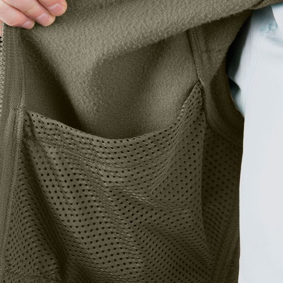Helikon Cumulus Heavy Fleece Jacket Taiga Green