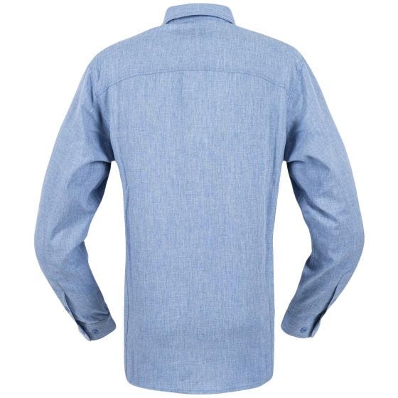 Helikon Defender Mk2 Gentleman Long Sleeve Shirt Melange Light Blue