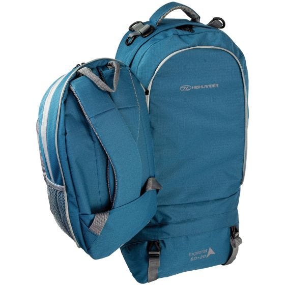Highlander X-plorer Ruckcase 60+20L Teal
