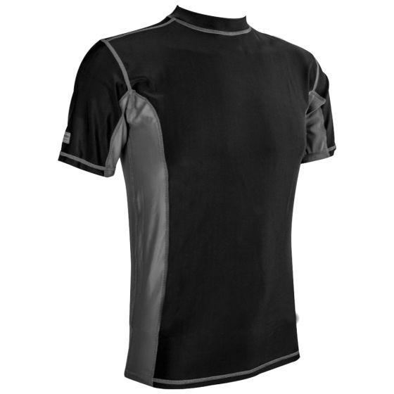 Highlander Men's Pro Comp Short Sleeve Top Black / Gray