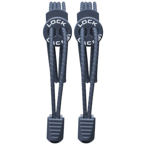 Lock Laces Elastic No Tie Shoelaces Navy