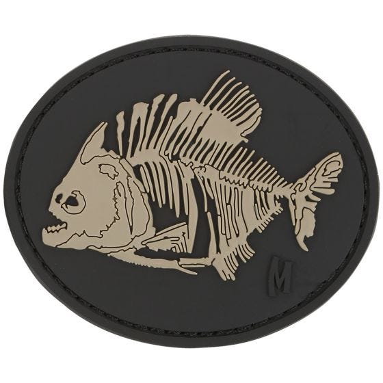 Maxpedition Piranha Bones (SWAT) Morale Patch