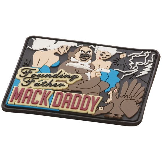 Maxpedition Ben Franklin Mack (Full Color) Morale Patch
