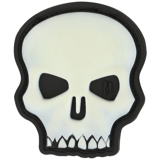 Maxpedition Hi Relief Skull (Glow) Morale Patch