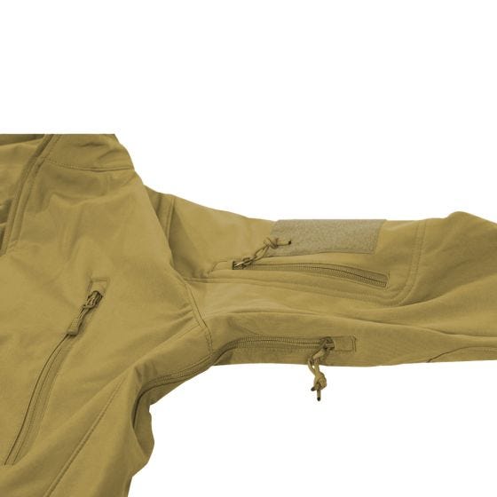 MFH Scorpion Soft Shell Jacket Coyote Tan