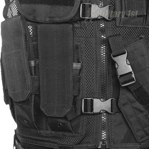 Mil-Tec USMC Tactical Vest Black